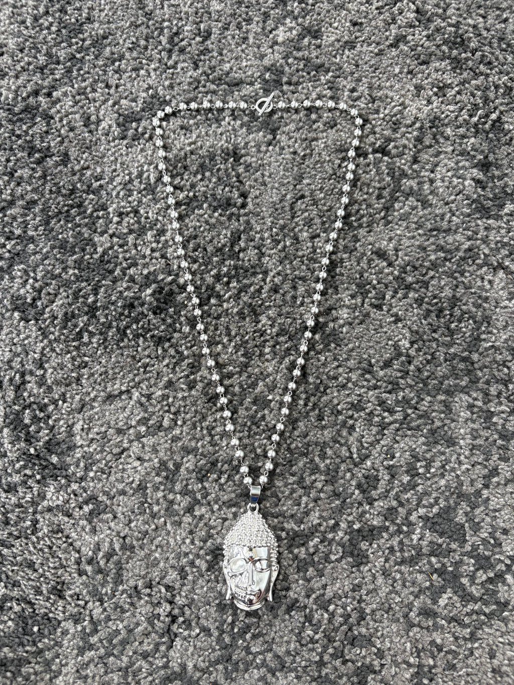 CGB Silver Buddha Chain