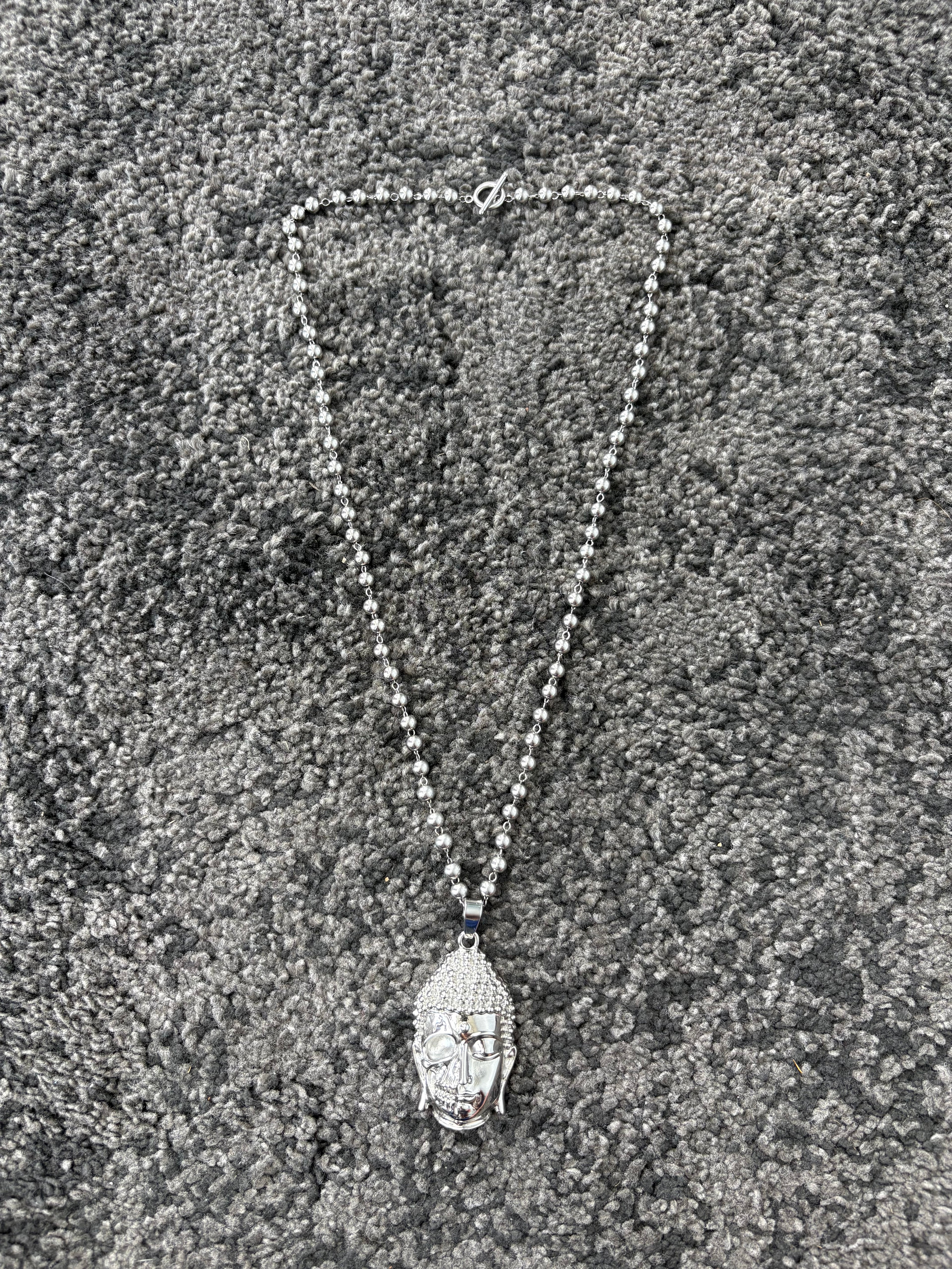 CGB Silver Buddha Chain