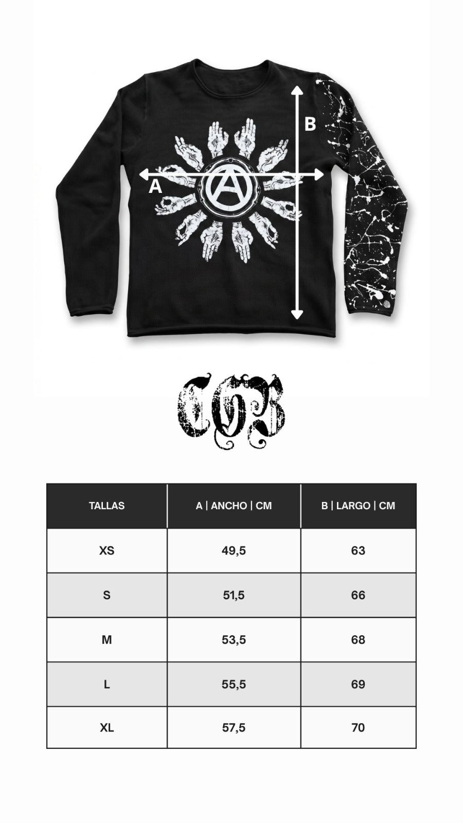 CGB Hands of Anarchy Longsleeve
